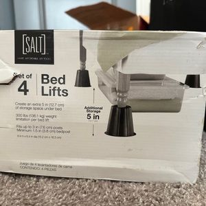 5 inch bed risers (set of 4)